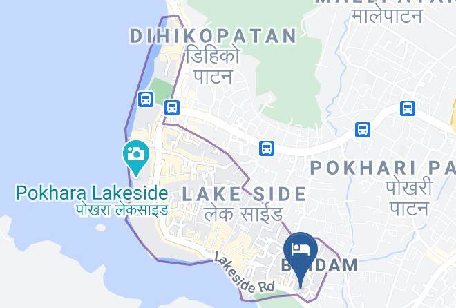 Pokhara - Hotel Asia Maps