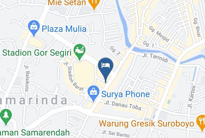 Samarinda - Hotel Asia Maps