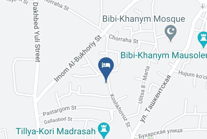 Samarqand - Hotel Asia Samarkand Maps