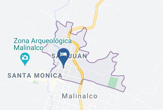 Malinalco - Hotel Asoleadero Maps