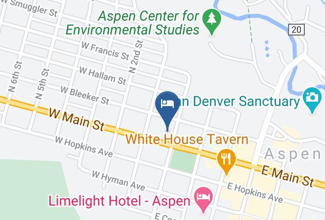 Pitkin - Hotel Aspen Maps