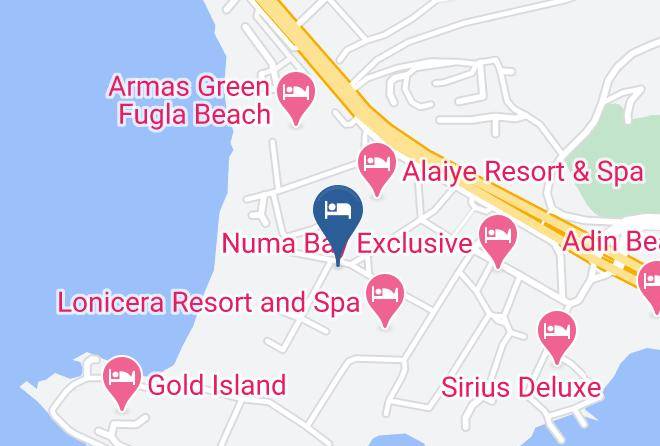 Alanya - Hotel Aspera Maps