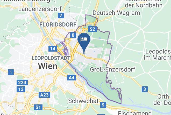 Vienna Donaustadt - Hotel Asperner Lowe Maps