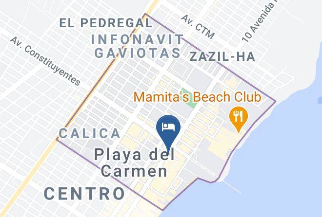 Solidaridad - Tukan Hotel & Beach Club Maps