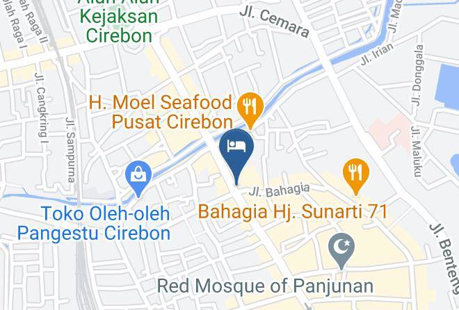 Cirebon Regency - Hotel Asri Cirebon Maps