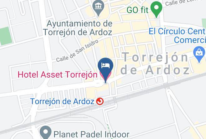 Madrid - Hotel Asset Torrejon Maps