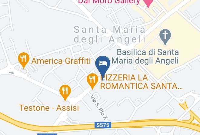 Perugia - Hotel Assisi Vignola Maps