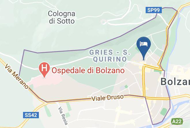 Bolzano - Hotel Asterix Maps