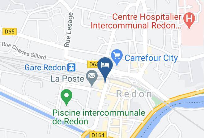 Ille Et Vilaine - Hotel Asther Maps