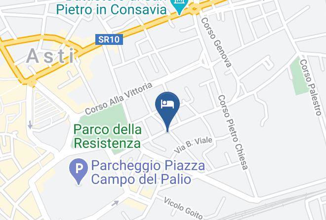 Asti - Hotel Asti Albergo Etico Maps