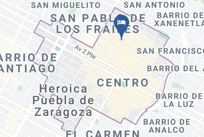 Heroica Puebla De Zaragoza Puebla - Hotel Astomba Maps