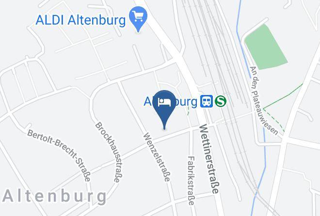 Altenburger Land - Hotel Astor Altenburg Maps