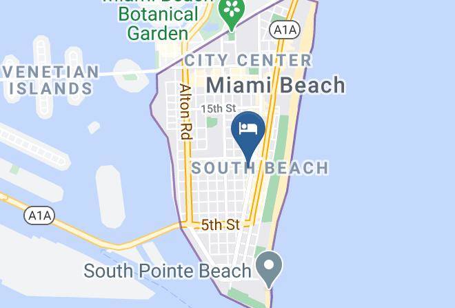 Miami Dade - Hotel Astor By Sb Hotels Maps