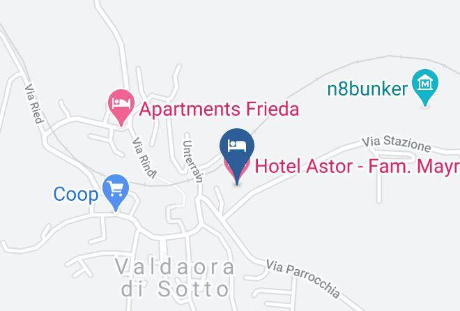 Bolzano - Hotel Astor Fam Mayr Maps