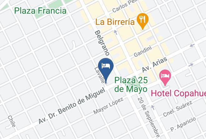 Junin - Hotel Astor Maps
