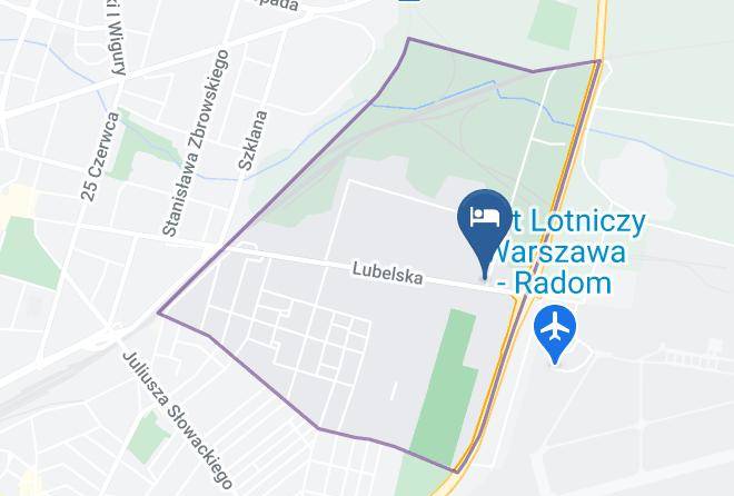 Radom - Hotel Astor Maps