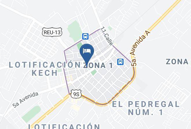 Retalhuleu - Hotel Astor Maps