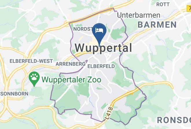 Wuppertal - Stargaze Hotel Astor Maps