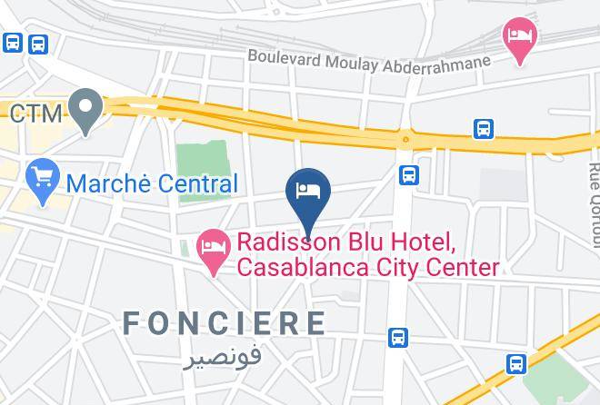 Casablanca - Hotel Astoria Maps
