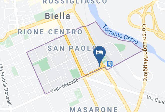 Biella - Hotel Astoria Biella Maps
