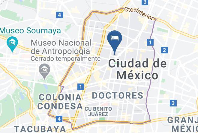 Cuauhtemoc - Hotel Astoria Maps
