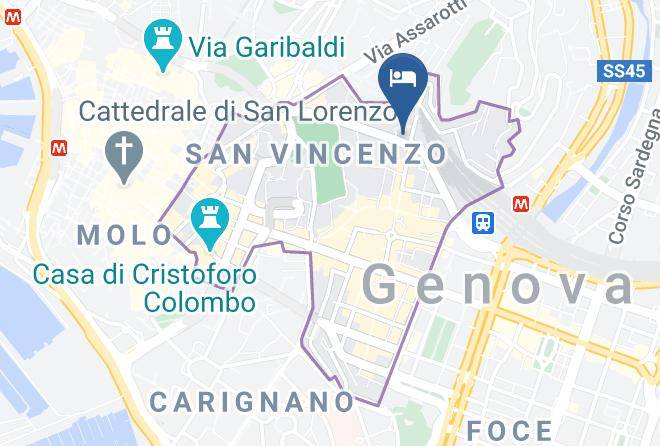 Genoa - Hotel Astoria Genova Maps