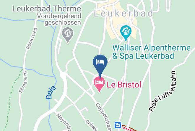Leuk - Hotel Astoria Leukerbad Maps