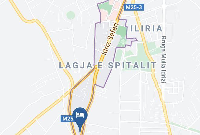 Gjilan - Hotel Astoria Luxury & Spa Maps