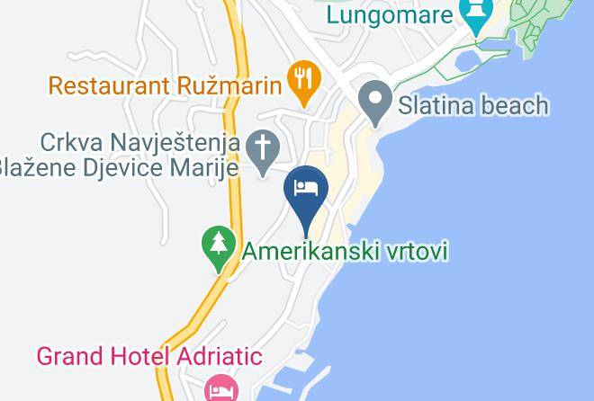 Opatija - Hotel Astoria Maps