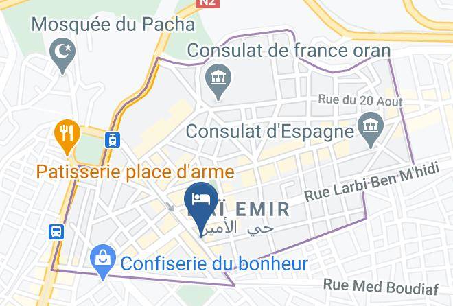 Oran - Hotel Astoria Maps