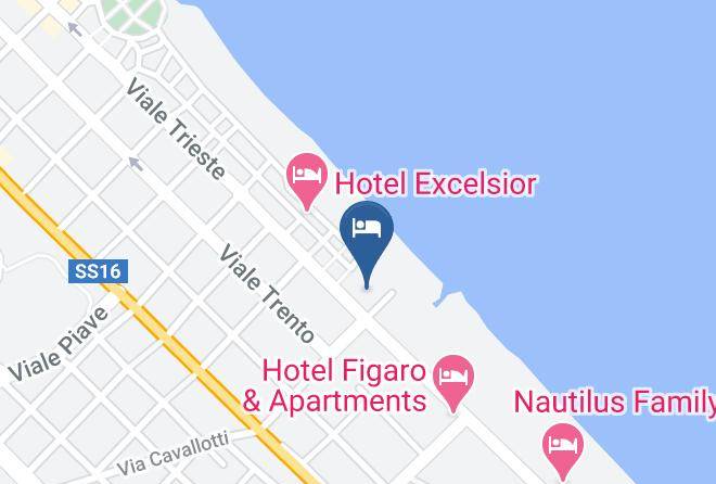Pesaro And Urbino - Hotel Astoria Maps
