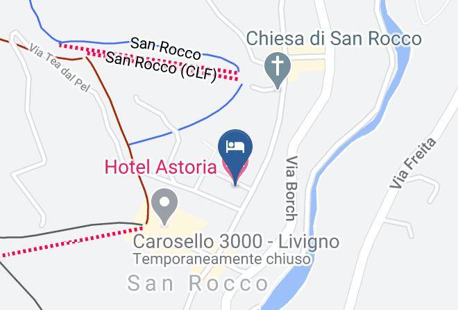 Sondrio - Hotel Astoria Maps