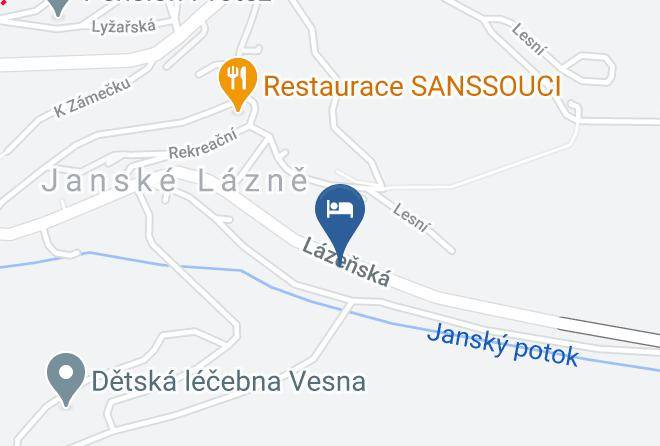Trutnov - Hotel Astoria Maps