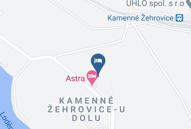 Kladno - Hotel Astra Maps