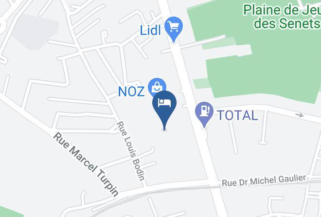 Nievre - Hotel Astrea Maps
