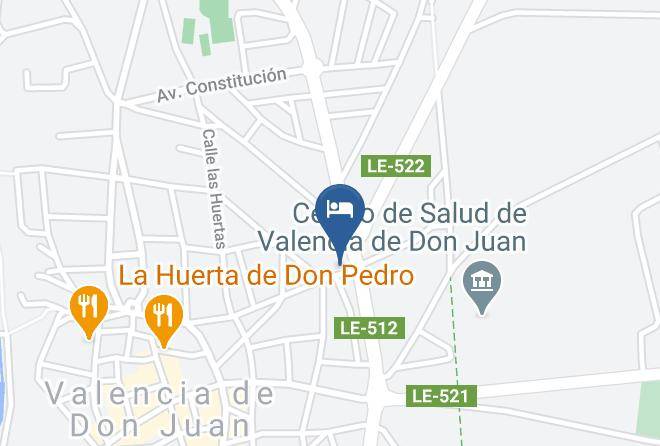 Leon - Hotel Astura Maps