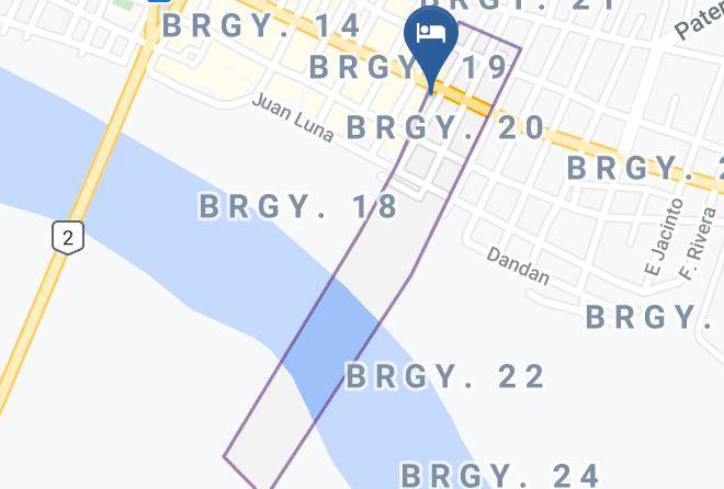 Hotel Asuncion Laoag Map