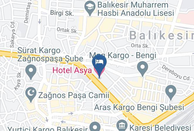 Karesi - Hotel Asya Maps