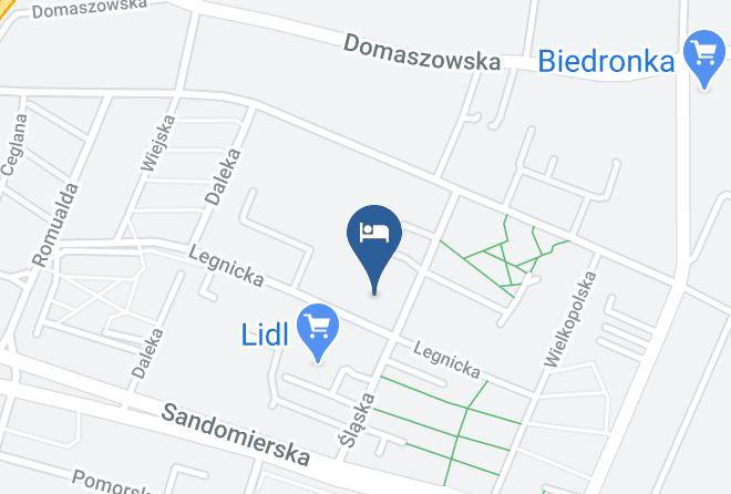 Kielce - Hotel Asystenta Uniwersytetu Im J Kochanowskiego Maps
