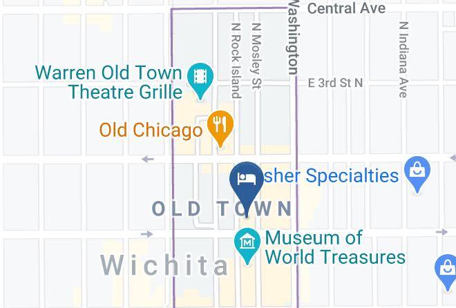 Sedgwick - Hotel At Old Town Maps