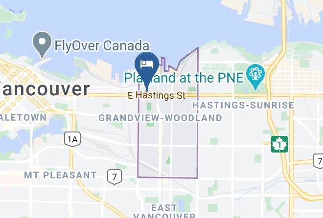 Greater Vancouver - Hotel At The Waldorf Maps