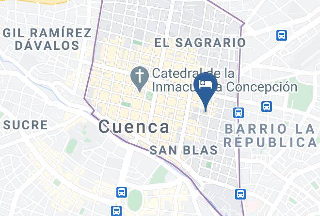 Cuenca - Hotel Atahualpa Maps