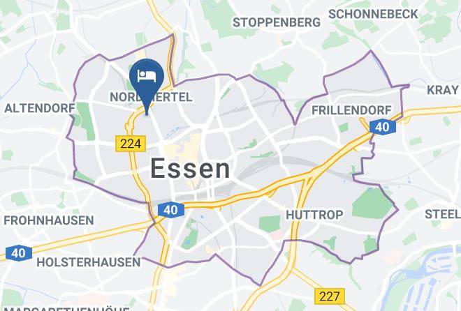 Essen - Hotel Atelier Garni Maps