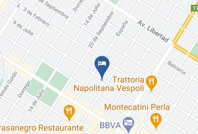 General Pueyrredon Partido - Hotel Positano Maps
