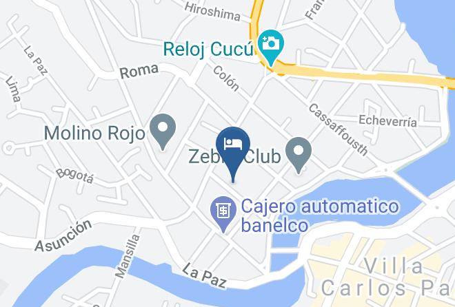Santa Maria Department - Hotel Atenas Maps