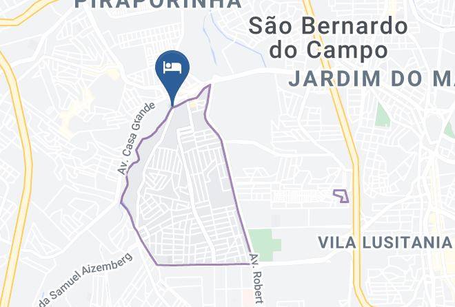 Sao Bernardo Do Campo - Hotel Atenas Maps