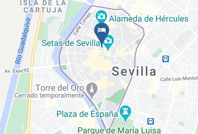 Seville - Hotel Ateneo Maps