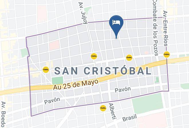 Buenos Aires - Hotel Atepsa Maps