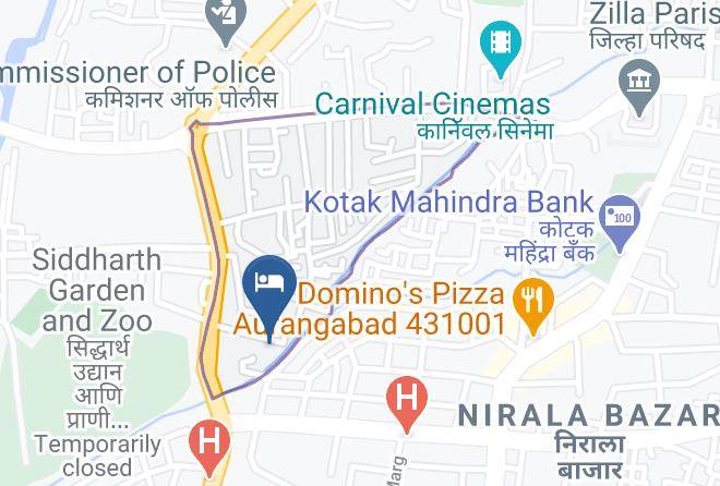 Aurangabad - Hotel Atharva Maps