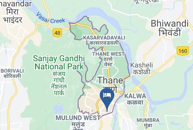 Thane - Hotel Atharva Residency Maps